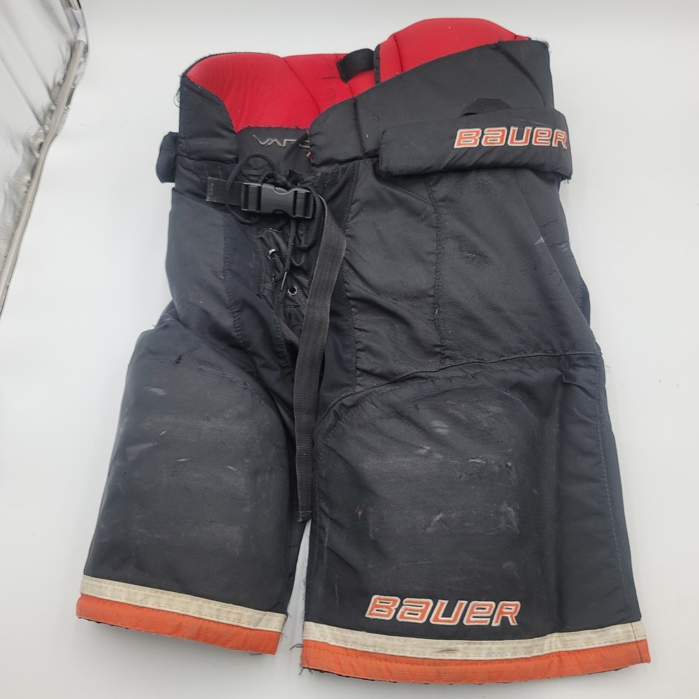 Bauer Vapor X7.0 Senior Ice Hockey Pants Black Red Orange Size Medium 1039029